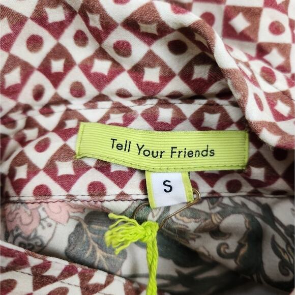 NEW Tell Your Friends Western Shirt in Sacha Small Button Down Long Sleeve - Picture 11 of 13